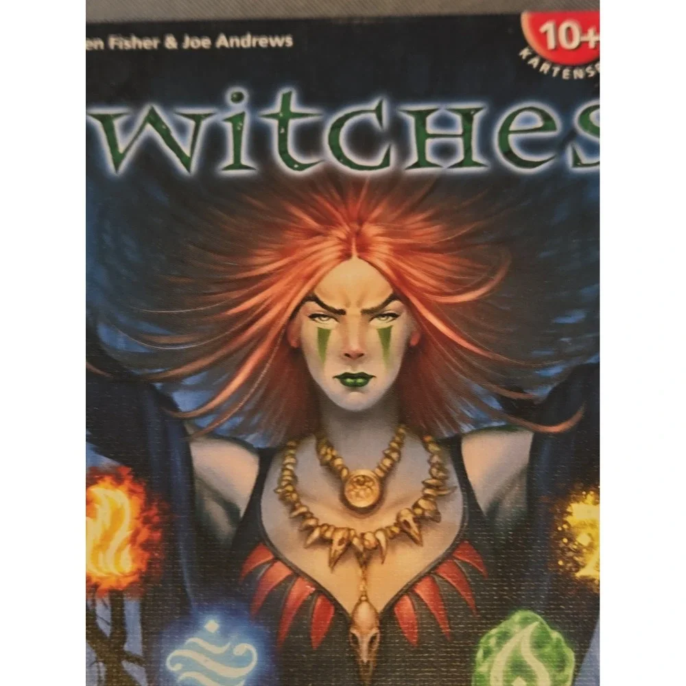 Witches Card Game Amigo 2014 Complete German Edition Wizard Series 3-6 Players